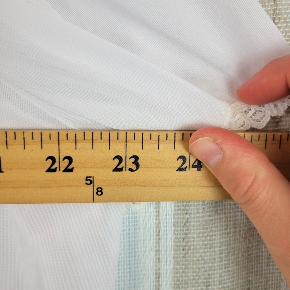 Vintage‎ Fundamentals Nightdress Pajamas Nightgown Size Large White - Picture 6 of 11